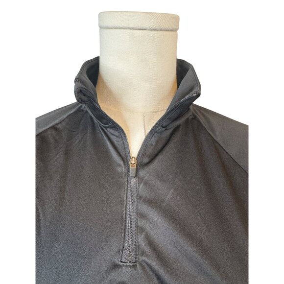 2/$30 The North Face M-L Long-Sleeve Black Pullover Zipper Top - Picture 4 of 15